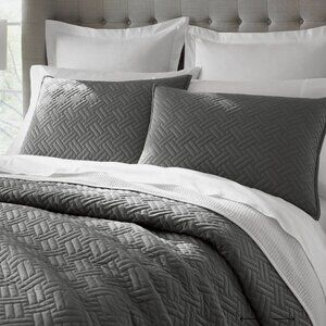 Boll & Branch Signature Basketweave Quilt - Thumbnail 4